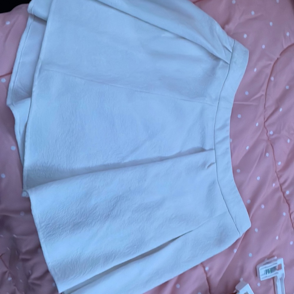 White Sophie rue skirt